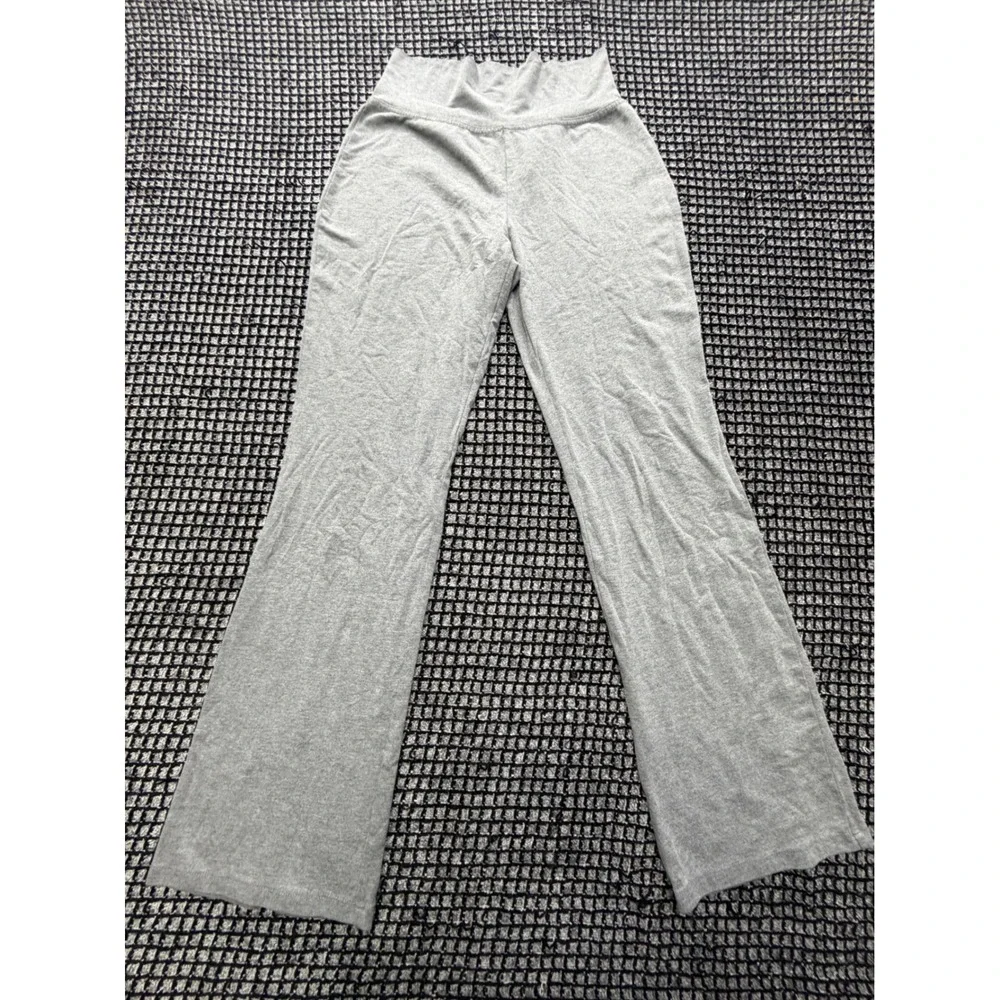The Children's Place Flare Leggings Girls XXL 16 Gray High Waist